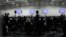 Delegates gather for a meeting with the COP27 presidency that was closed to the press, at the U.N. Climate Summit, in Sharm el-Sheikh, Egypt, Nov. 19, 2022. 