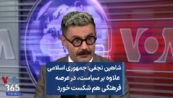 شاهین نجفی: جمهوری اسلامی علاوه بر سیاست، در عرصه فرهنگی هم شکست خورد