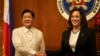 해리스 미 부통령, 필리핀 대통령 예방…’남중국해 필리핀 방위’ 재확인