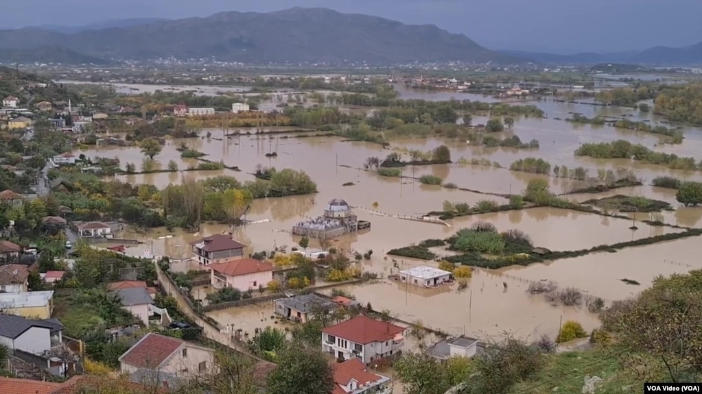 Flooding in Albania