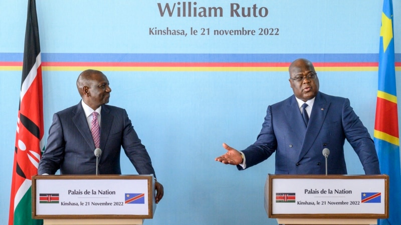 RDC: report des pourparlers de Nairobi, William Ruto à Kinshasa