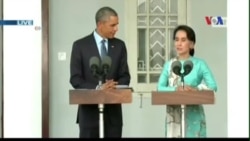 Tổng thống Obama gặp gỡ lãnh tụ dân chủ Aung San Suu Kyi