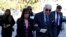 Roger Stone, former campaign adviser to U.S. President Donald Trump, arrives with his wife, Nydia Stone, for his criminal trial on charges of lying to Congress, obstructing justice and witness tampering at U.S. District Court in Washington, Nov. 6, 2019. 