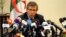 FILE - U.N. Special Envoy to Libya Bernardino Leon, speaks during a press conference in Algiers, April 13, 2015. 