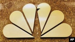 The NBC logo and peacock