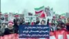 حضور پرشمار معترضان در راهپیمایی همبستگی تورنتو به‌رغم سرما و بارش برف، ۲۸ آبان