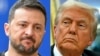 Presidente ucraniano Volodymyr Zelenskyy e presidente americano Donald Trump