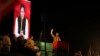 Pakistani opposition leader Imran Khan, center, addresses his party supporters during a rally in Peshawar, Pakistan, Sept. 6, 2022. 