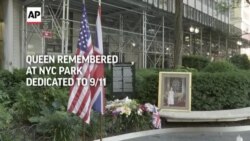 Queen remembered at NYC park dedicated to 9/11