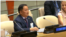 Cary Yan spoke at a NGO meeting at UNESCO Chamber in UN, July 25, 2017.