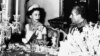 Queen Elizabeth II and Shah of Iran