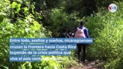 Salida masiva de migrantes nicaragüenses por Costa Rica