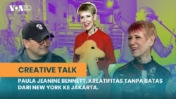 VOA Creative Talk: Paula Bennett, Kreatif Tanpa Batas, dari New York ke Jakarta