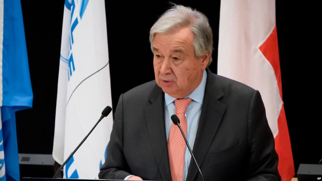 Sekjen PBB Antonio Guterres 