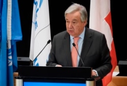 FILE - United Nations Secretary-General Antonio Guterres.