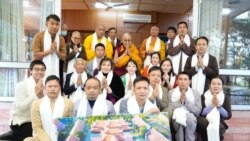 ༧ གོང་ས་མཆོག་ནས་ཝེད་ནམ་གྱི་མི་ཁག་ཅིག་ལ་སངས་རྒྱས་ཆོས་ཚོགས་མའི་ལྗགས་ལུང་གནང་། 