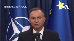 «Переведення розслідування на рівень союзників», – президент Польщі Анджей Дуда. Відео