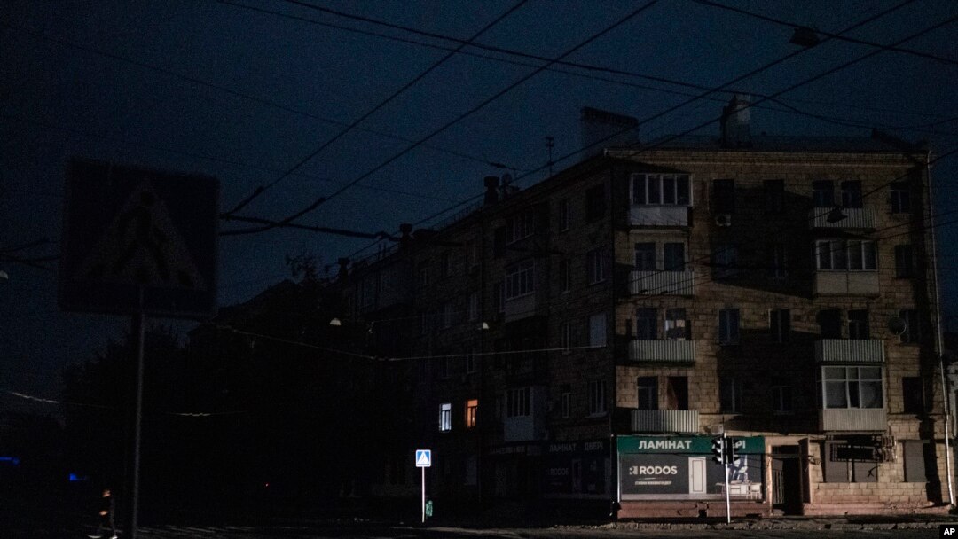 Блэкаут в г. Харьков, Украина, сентябрь 2022 г. 