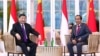 Jokowi-Xi Jinping Nobar Uji Coba Kereta Cepat Jakarta-Bandung