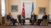 Erdogan tokom susreta sa članovima Predsjedništva BiH, Sarajevo, 6. septembar 2022.