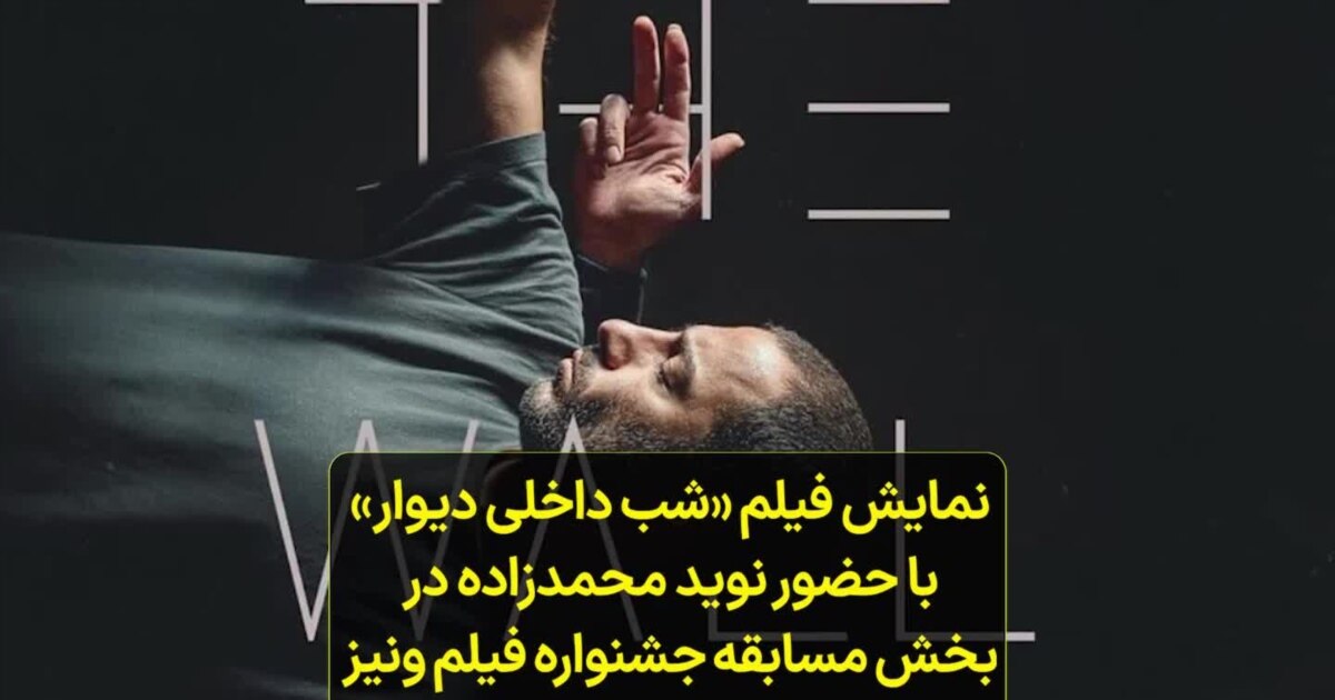 نمایش فیلم «شب داخلی دیوار» با حضور نوید محمدزاده در بخش مسابقه جشنواره ...