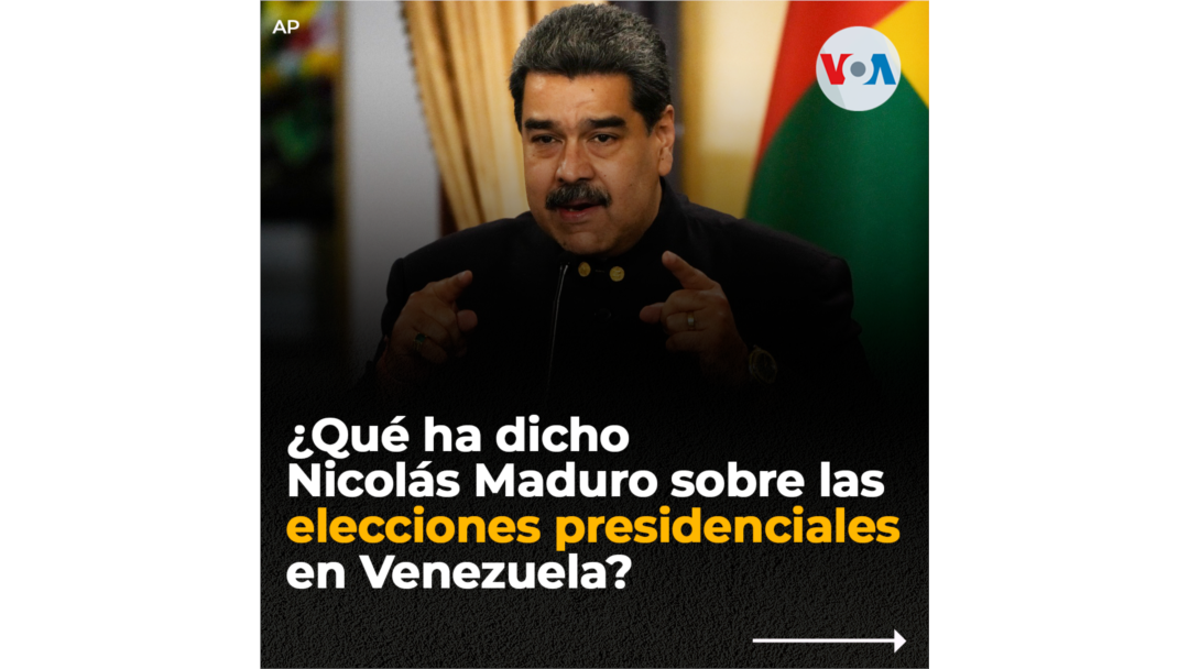 En Fotos | ¿Qué ha dicho Nicolás Maduro sobre las elecciones presidenciales en Venezuela?