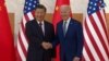 Biden and Xi. (File)