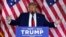 Mantan Presiden Donald Trump mengumumkan pencalonan ketiganya sebagai presiden di Mar-a-Lago di Palm Beach, Florida, Selasa, 15 November 2022.