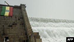 Grand barrage éthiopien de la Renaissance (Gerd) est long de 1,8 kilomètre et haut de 145 mètres.