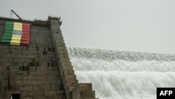 FILE - A general view of the Grand Ethiopian Renaissance Dam in Guba, Ethiopia, on Feb. 20, 2022.