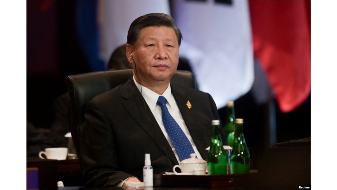 中国领导人习近平在巴厘岛出席G20峰会。(2022年11月15日)