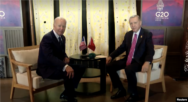 ABD Başkanı Biden ve Cumhurbaşkanı Erdoğan