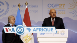 VOA60 Afrique du 18 novembre 2022