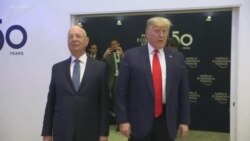 U.S. President Meets World Leaders In Davos As Impeachment Trial Begins
