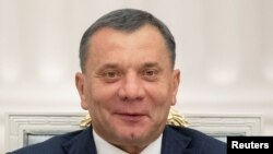 Yuri Borisov, CEO badan antariksa Rusia "Roscosmos" (foto: dok). 