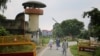 Kashmiris leave the Agra Central Jail premise after meeting a relative lodged in the jail, in Agra, India, Sept. 20, 2019.