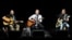 De izquierda a derecha: Bernie Leadon, Don Henley and Glenn Frey, durante una presentación en el Madison Square Garden, el 8 de noviembre de 2013.