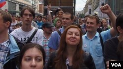 Anti Putin Rally in Moscow on 12 June 6月12日莫斯科反普京集会