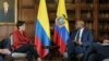 Colombia y Ecuador anuncian acuerdo para la repatriación de presos  