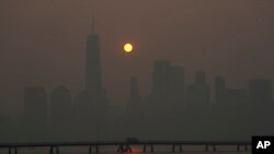 In Photos: US East Coast Blanketed in Smoke from Canadian Wildfires