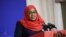 FILE: Tanzanian President Samia Suluhu Hassan addresses a press conference in Dar es Salaam, Tanzania, March 30, 2023.