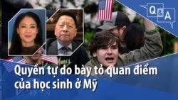 Quyền tự do bày tỏ quan điểm của học sinh ở Mỹ 