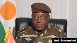 FILE — Abdourahamane Tiani, Niger's military leader who ousted the nation's democratically elected president in 2020.