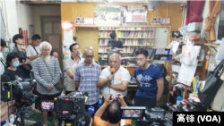 香港《民间电台》在政治压力升温下结束广播。（记者高锋摄）
