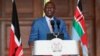 Kenya's President William Ruto addresses the nation to announce new Cabinet Secretaries in his government, in the wake of nationwide protests over new taxes, at State House in Nairobi, Kenya, July 19, 2024.