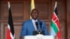 Kenya's President William Ruto addresses the nation to announce new cabinet secretaries in his government, in the wake of nationwide protests over new taxes, at State House in Nairobi, Kenya, July 19, 2024.