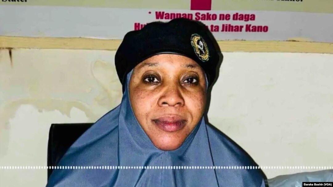 Dr. Khadija Sagir Suleiman, babbar mataimakiyar kwamanda Hisbah a Jihar Kano, Najeriya