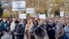 Montenegro, Podgorica, teachers announcing strike due to non complying by the government to their salary increase