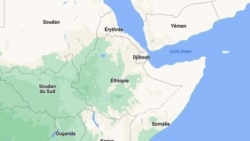 Malgré sa taille, sa population et sa localisation, l'Éthiopie ne dispose pas d'accès à la mer. (capture d'écran Google map)