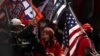 Trumpove pristalice u New Yorku.